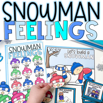 Preview of Winter Feelings & Emotions SEL & Counseling Game, Digital & In-Person