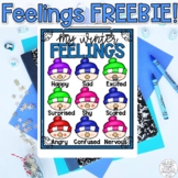 Winter Feelings & Emotions Snowman Poster FREEBIE for Coun