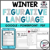 Winter Figurative Language - Winter Writing - Winter Activities