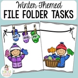 File Folder Games - Winter Theme