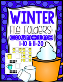 Winter File Folders: Counting and Comparing Numbers