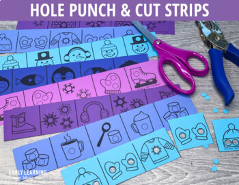 Seasonal Hole Punch & Cut Activities – Early Learning Ideas