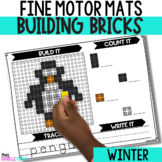 Winter Fine Motor Activities | Winter Building Bricks