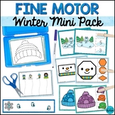 Special Education Winter Activities - Fine Motor Tracing, 