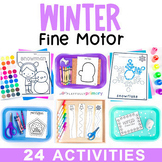 Winter Fine Motor - January Morning Tubs, Centers, and Bins
