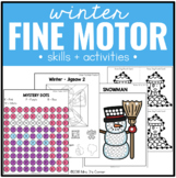 Winter Fine Motor Practice, Skills and Activities