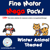 Winter Fine Motor SUPER Pack for Centers or Therapy