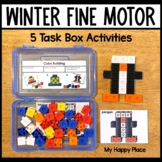 Winter Fine Motor Skills Task Boxes