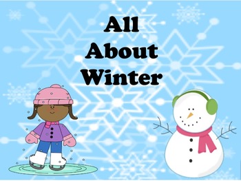 Preview of Winter: Flipchart and Worksheets