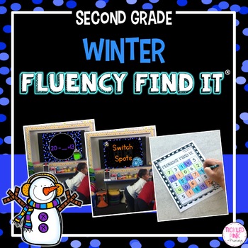 Preview of Winter Fluency Find It® (2nd Grade)