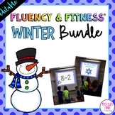 Winter Fluency & Fitness® {EDITABLE} Brain Breaks