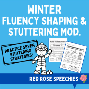 Preview of Winter Fluency Shaping & Stuttering Modification - Speech Therapy