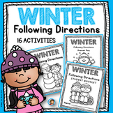 Winter Following Directions Worksheets