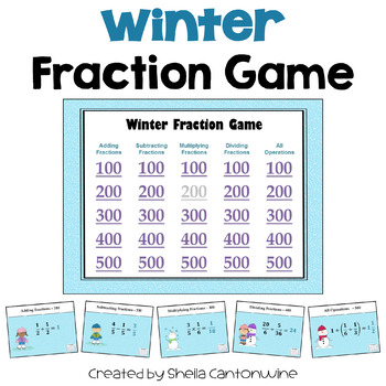 Preview of Winter Fraction Game