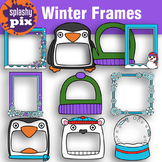 Winter Frames Clipart