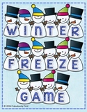 Winter Freeze Game (Dolch Sight Word Game)