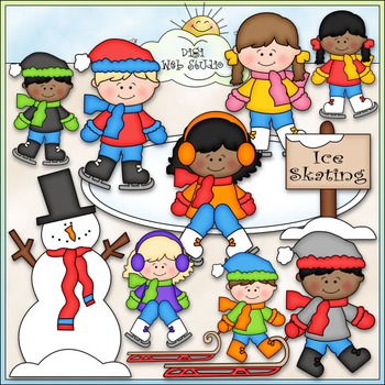 winter clip art for kids