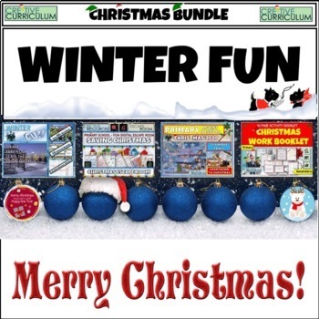 Preview of Winter Fun Christmas Resource Bundle
