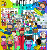 Winter Fun Clip Art Bundle- 194 items!!!