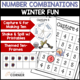 Winter Fun Number Combinations (Making Ten)
