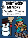 Winter Game: Sight Word Memory