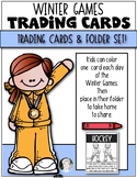 Winter Games Trading Card & Folder Set for Kindergarten & 