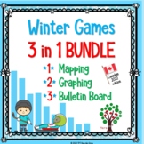Winter Games 2022 Bundle: Math & Mapping for grades 2-4 (Canadian ed.)