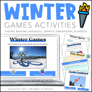 Preview of Winter Games 2022 Digital Activities | Winter Olympics 2022 | Google Slides™