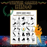 Winter Games Bingo for Secondary | 2022 Beijing