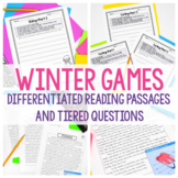 Winter Games - Close Reading Passages and Questions