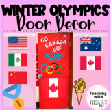 Winter Games DOOR DECOR or BULLETIN BOARD | ANY COUNTRY