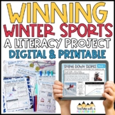 Winter Sports Reading Project and Activities