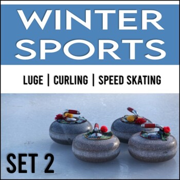 Preview of Winter Games Reading Passages: Luge, Curling, Speed Skating