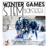 Winter Games STEM and Lapbook: Bobsleigh