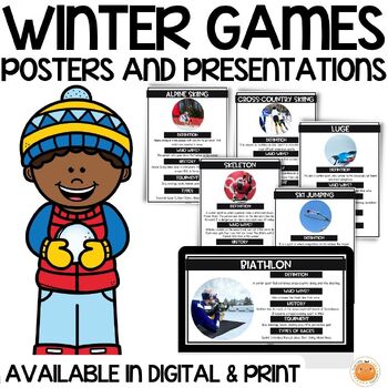 Preview of Winter Games Sports Explained - Posters & Presentations