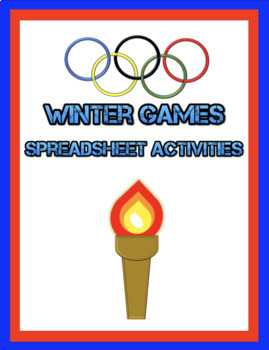 Preview of Winter Games Spreadsheet Activities