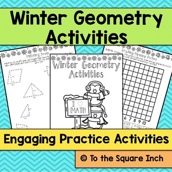 Preview of Winter Geometry Activities