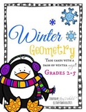 Winter Geometry: Task Cards with a touch of winter magic!