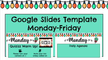 Preview of Winter Google Slides Presentation Template