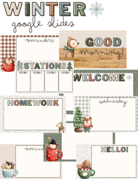 Preview of Winter Google Slides Template