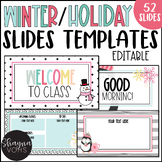Winter Google Slides Templates and Powerpoint Slides - Holiday