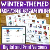 Winter Grammar and Vocabulary BUNDLE - Print and Digital R