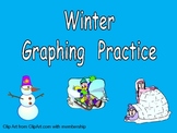 Winter Graphing Practice for Kindergarten