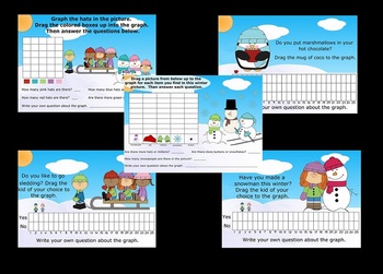 Preview of Winter Graphing (SMARTBoard Lesson)