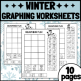 Winter Graphing Worksheets | Winter Math | Kindergarten Gr