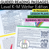 Winter Guided Reading Passages | 2nd Grade Level K-M | Fic