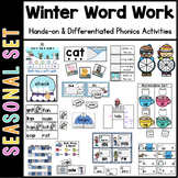 Winter Phonics Word Work Activities