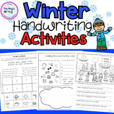 Winter Handwriting Activities- Decoding  - Occupational Therapy