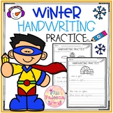 Winter Handwriting Practice