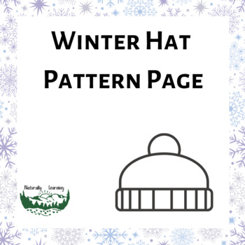 Winter Hat Pattern Page by Toadstool Learning | Teachers Pay Teachers